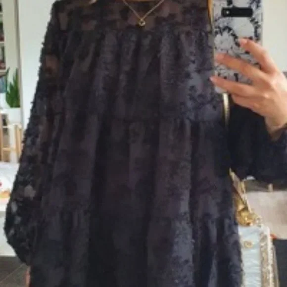 Classic Long Sleeved Mini Dress - Picture 8 of 8